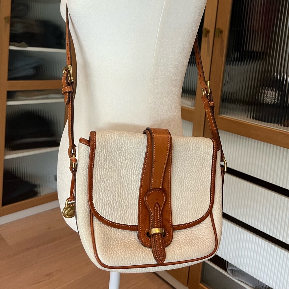 Vintage Dooney & Bourke Flap Crossbody Bag